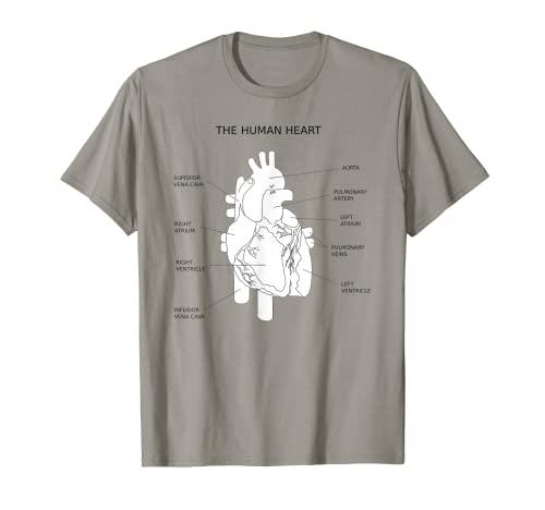 La anatomía del corazón humano Camiseta