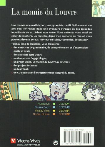 La Momie Du Louvre+cd N/e (Chat Noir. Lire Et S'entrainer), CD no incluido