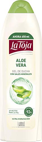 La Toja Gel Crema de Ducha, Aloe Vera, 650ml