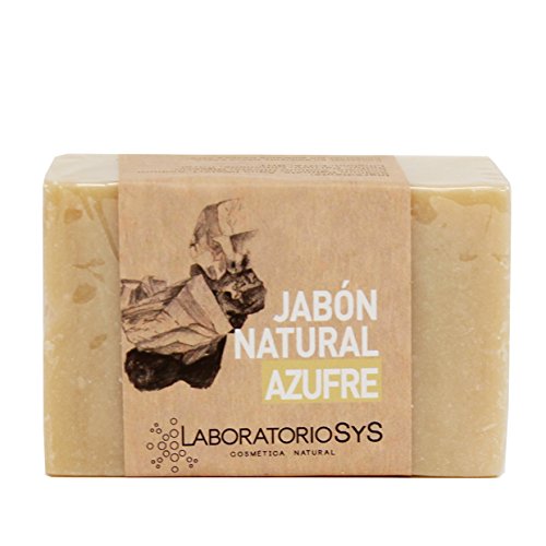 Laboratorio SyS Jabón Natural Azufre - 6 Paquetes de 1 x 100 gr - Total: 600 gr