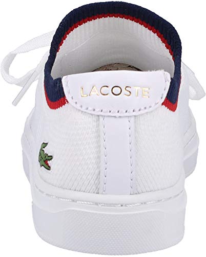 Lacoste 37CFA0016, Zapatillas para Mujer, Blanco (Wht/Nvy/Red 407), 36 EU