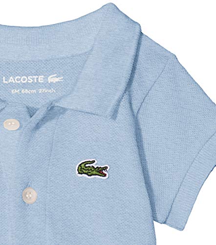 Lacoste 4J6963 Body, Nuage Chine, 6 mois Unisex bebé