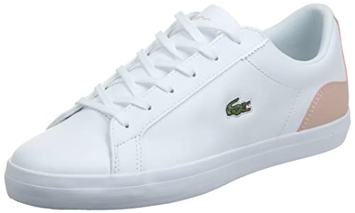 Lacoste Lerond BL 21 1 CFA, Zapatillas Mujer, Wht/Lt Pnk, 38 EU