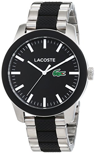 Lacoste Reloj Análogico Clásico para Hombre de Cuarzo con Correa en Silicona 2010890