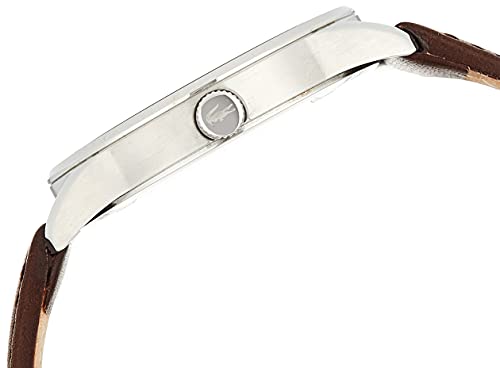 Lacoste Reloj Analógico para Hombre. de Cuarzo con Correa en Cuero 02011046