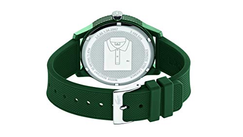 Lacoste Reloj Analógico para Hombre de Cuarzo con Correa en Silicona 2011023