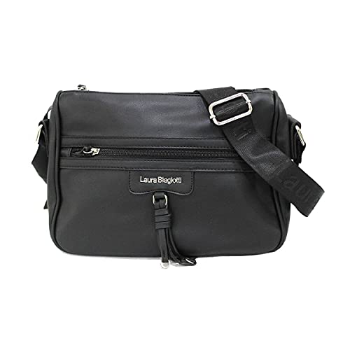 Laura Biagiotti Bolso de mujer de hombro de ecopiel bandolera bandolera bandolera rectangular