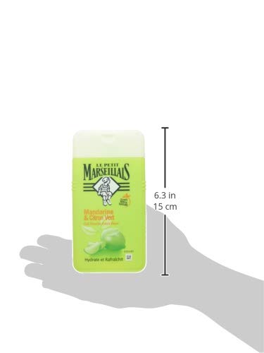 Le Petit Marseillais, Gel Douche Extra Doux mandarina y lima, 250 ml