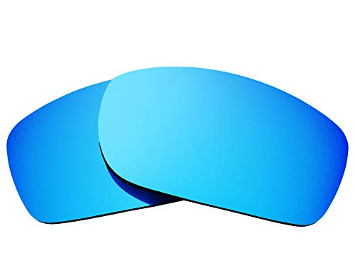 Lentes de repuesto compatibles con OAKLEY Fives Squared Polarizado Azul Mirror