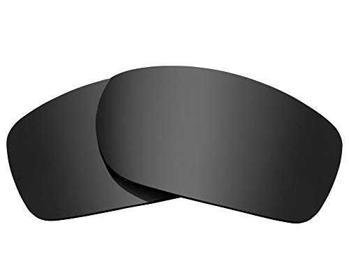 Lentes de repuesto compatibles con OAKLEY Fives Squared Polarizado Negro Iridium