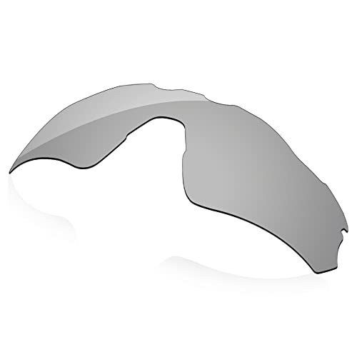 LenzReborn Lentes de repuesto polarizadas compatibles con gafas de sol Oakley Radar EV Path., plata, Einheitsgröße