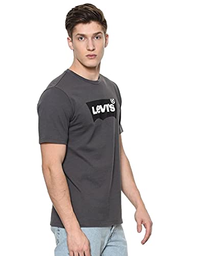 Levi's Housemark Graphic tee Camiseta, Grey (Ssnl Hm Forge Iron 0248), XS para Hombre