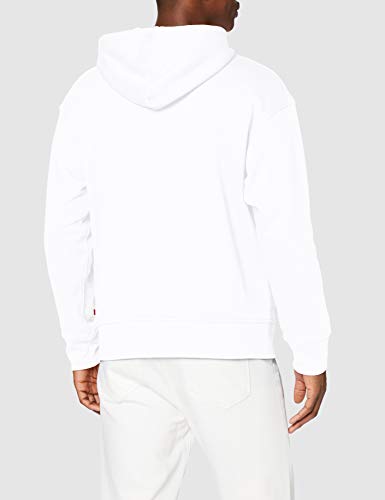 Levi's Relaxed Graphic Hoodie Sudadera, Blanco (Boxtab Pop White 0022), X-Large para Hombre