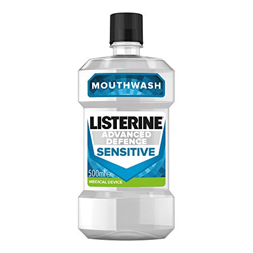 Listerine 500ml Advanced Defence Sensitive Mouthwash Fresh Mint