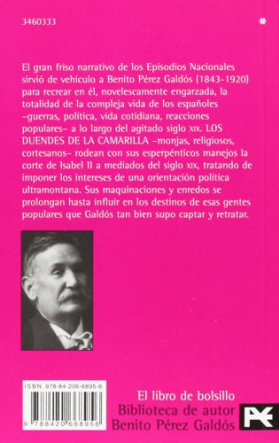 Los duendes de la camarilla: Episodios Nacionales, 33 / Cuarta serie (El libro de bolsillo - Bibliotecas de autor - Biblioteca Pérez Galdós - Episodios Nacionales)