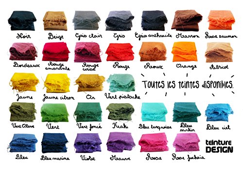 Lote de 3 bolsas de tinte textil – azul zafiro – Tintes universales para ropa y tejidos naturales