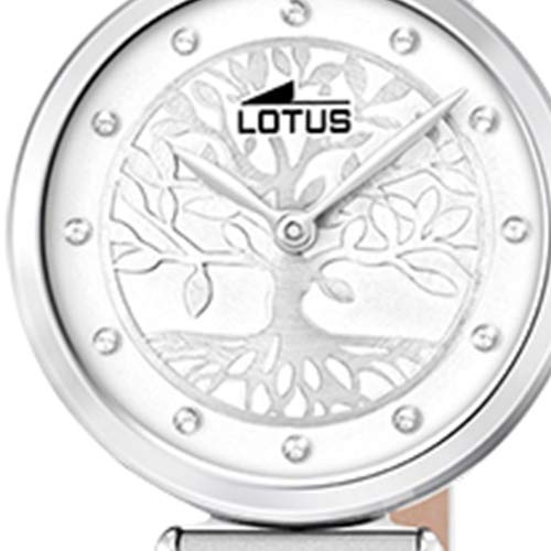 Lotus Reloj Analógico para Mujer de Cuarzo con Correa en Cuero 18706/1