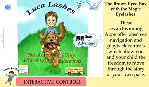 Luca Lashes The Brown Eyed Boy with the Magic Eyelashes