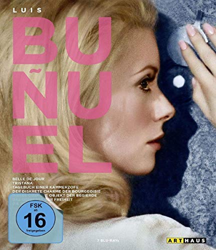 Luis Buñuel Collection - 7-Disc Boxset ( Belle de jour / Tristana / Le journal d'une femme de chambre / Le charme discret de la bourgeoisie / Cet obscur objet du désir / Le fantôme de la lib (Blu-Ray)