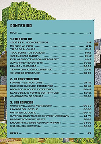 Manual creativo de Minecraft