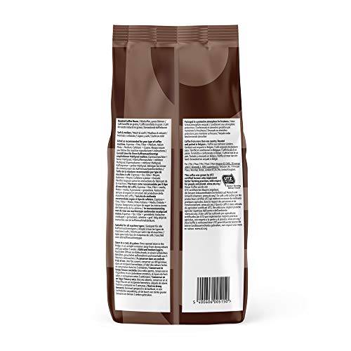 Marca Amazon - Solimo Granos de Café 100% Arabica - 2Kg (2 Paquetes x 1Kg)