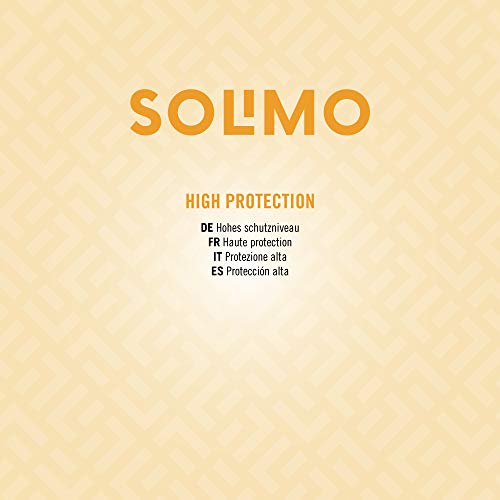 Marca Amazon - Solimo - SUN - Crema solar facial FPS 30, con vitamin E, antioxidante (4x50 ml)