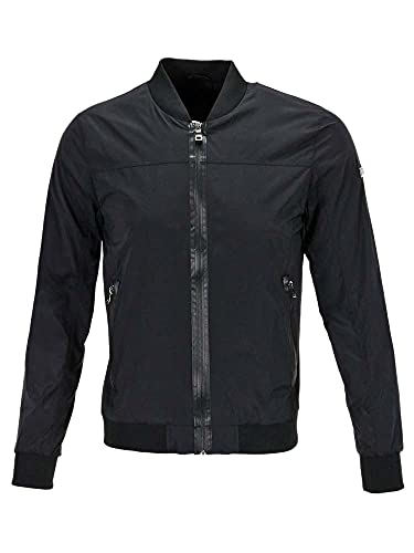 Marciano Guess Chaqueta de hombre negra tejido técnico talla 50 L L1/26