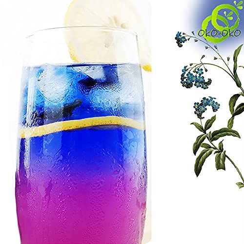 Matcha Blue | OkO-OkO - Premium Guisantes mariposa Polvo Azul 100% Clitoria Ternatea de Tailandia sin aditivos - Infusión Té de hierbas Colorante alimentario natural Cocina Pastelería (1 Kg o 35,2 Oz)