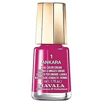 MAVALA Mini Colors Pintauñas | Esmalte De Uñas | Laca De Uñas | 47 Colores Diferentes | Color Ankara 01 (burdeos), 5 Ml, Burdeos (ankara 01), 10 Mililitro