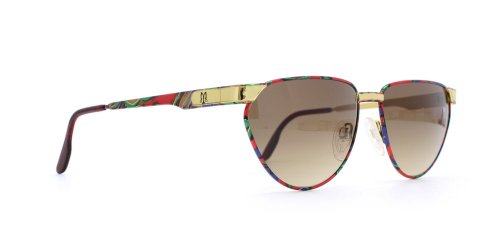 Maxims Prestige C - Gafas de sol para mujer, color azul y rojo