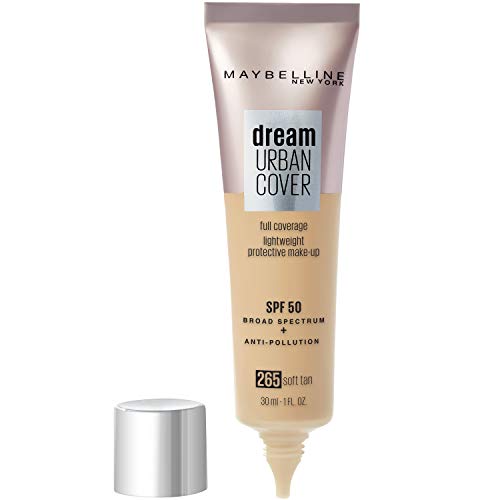 Maybelline New York - Perfecteur de Teint - Protection Anti-UV & Anti-Pollution - Dream Urban Cover - Teinte : Soft Tan (265) - 30 ml