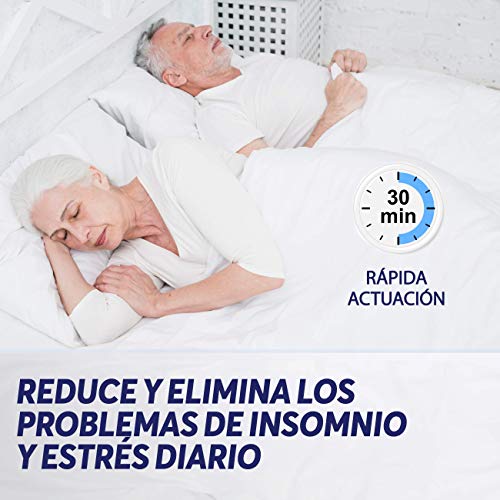 MELATONINA 100% PURA + L-TEANINA + VITAMINA B6 de alta solubilidad – Concilia un sueño rápido, sin esfuerzos y sin interrupciones – 8 horas de sueño natural y reparador – 90 caps. de rápida actuación