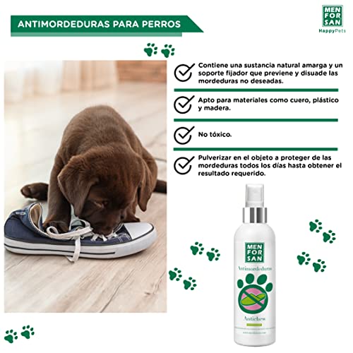 MENFORSAN Antimordeduras muebles y textiles para Perros 125 ml