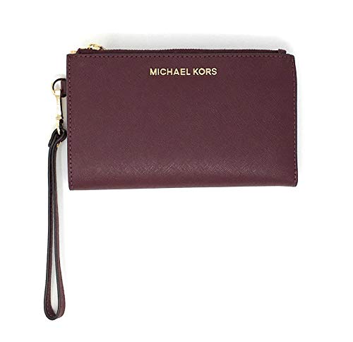 Michael Kors Women's Jet Set Travel Dbl Zip Wristlet