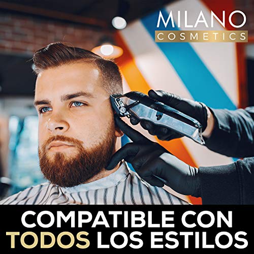 Milano Gel Fijador Hombre Fuerte Extrafuerte 250 ml Strong Hold Styling Fijación Cabello Profesional Caballero Gomina Pelo