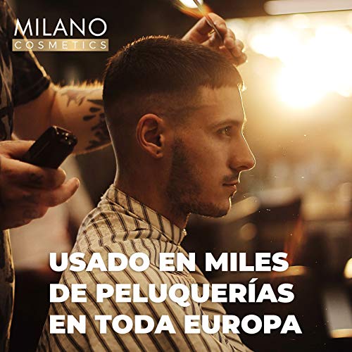 Milano Gel Fijador Hombre Fuerte Extrafuerte 250 ml Strong Hold Styling Fijación Cabello Profesional Caballero Gomina Pelo