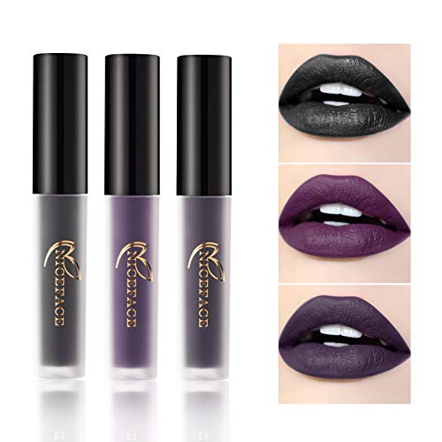 Mimore Matte Matte Moist Lipstick Lápiz labial de maquillaje profesional, impermeable Taza antiadherente Sexy Colors Lápiz labial Hidratante Suavizante, Duradero 24 horas Hidratante Impermeable (31)