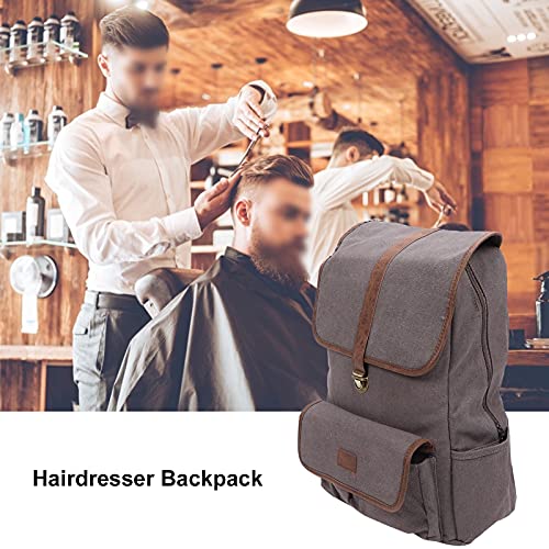 Mochila de Viaje, Mochila de Peluquería Suave, Ligera, Reduce la Presión para Exteriores para Viajes para Barbería