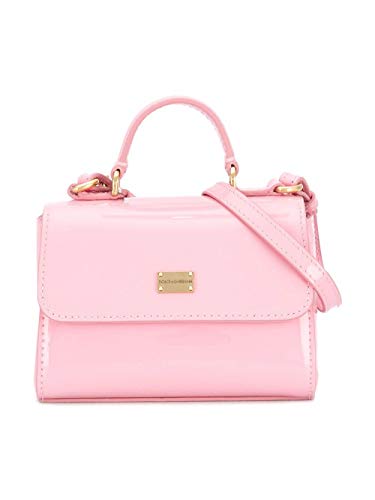 Moda De Lujo | Dolce E Gabbana Niñas EB0103A147180416 Rosa Cuero Bolso De Mano | Otoño-invierno 20