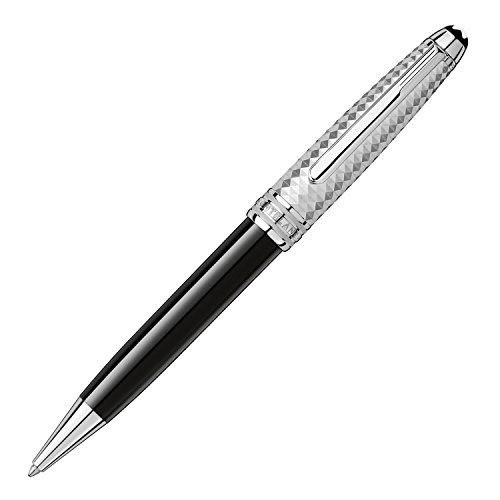 Montblanc 113336 Meisterstück Solitaire Doué geométrico Dimensión Platinum Classique Bolígrafo