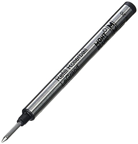 Montblanc Rollerball Mystery Black 105164 - Recambios solo para Montblanc Meisterstück LeGrand - Talla M - 2 x Recambio Montblanc Rollerball M [no se puede utilizar para otros modelos]