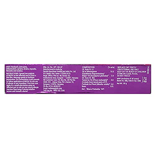 Moov Fast Pain Relief Cream – 50g (Pack of 2) | Crema Moov Fast Pain Relief - 50g (Paquete de 2)