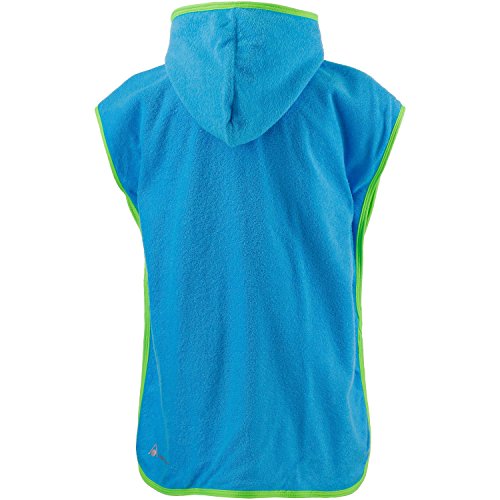 MP Michael Phelps) Poncho Toalla, Infantil, Light Blue/Navy, Small