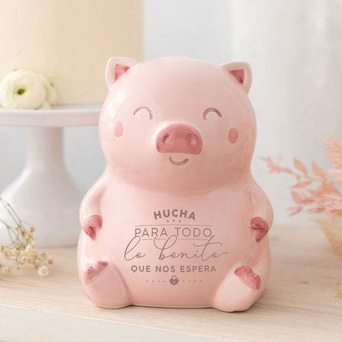 Mr. Wonderful WOA10323ES Hucha Cerdito para Todo lo Bonito que nos Espera