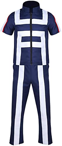 My Hero Academia - Disfraz de manga One for All Carnaval, impresión 3D, uniforme escolar, deporte, cosplay, Navidad, Halloween, para hombre, mujer, niño y niña Homme L