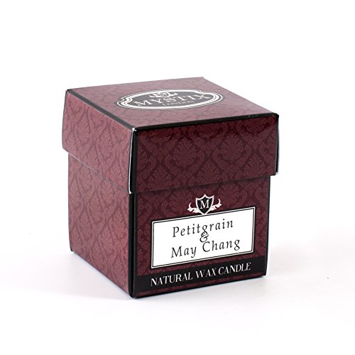 Mystix Londres | Petitgrain & May Chang Vela perfumada, tamaño pequeño, 8 cl