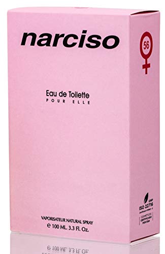 Narciso Eau De Toilette Intense 100 ml. Compatible con Eau De Parfum Narciso Rodrig. Perfumes Imitaciones Mujer