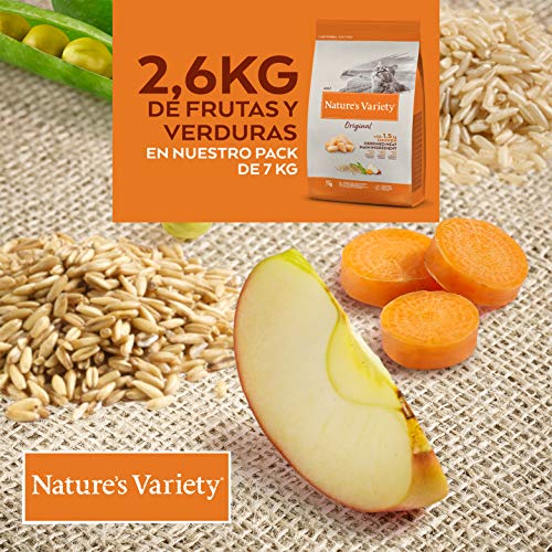 Nature's Variety Original - Pienso para gatos adultos con pollo deshuesado 7 Kg