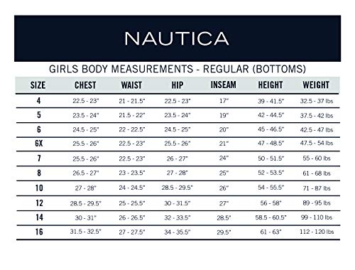 Nautica Bermudas para niña Beige Caqui 36