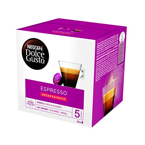 NESCAFÉ Dolce Gusto Café Espresso Descafeinado 16 Cápsulas